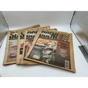 Lot Of 4‎ Winston Cup 1993  Nascar Newspapers Earnhardt